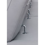 Pella LT. Grey Right Arm Facing (RAF) Sectional by New Era Innovations at Eve Furniture