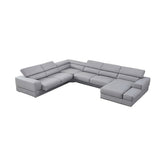 Pella LT. Grey Right Arm Facing (RAF) Sectional by New Era Innovations at Eve Furniture