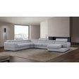 Pella LT. Grey Right Arm Facing (RAF) Sectional by New Era Innovations at Eve Furniture
