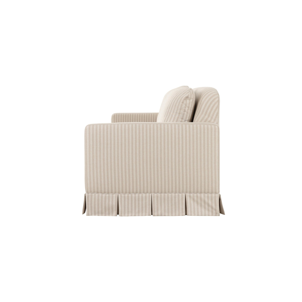 Pellicano Beige Stripe Sofa by Moe's Home at Eve Furniture