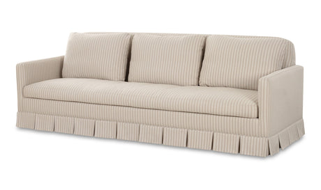 Pellicano Sofa Beige Stripe by Moe's Home at Eve Furniture