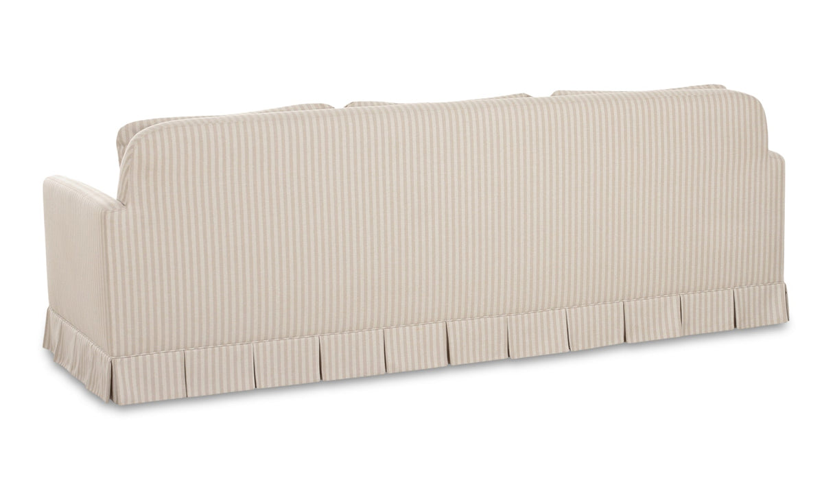 Pellicano Sofa Beige Stripe by Moe's Home at Eve Furniture