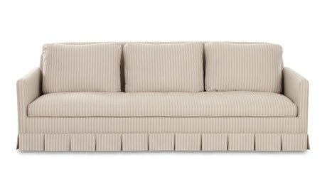 Pellicano Sofa Beige Stripe by Moe's Home at Eve Furniture