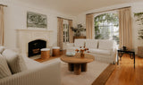 Pellicano Sofa Cream by Moe's Home at Eve Furniture
