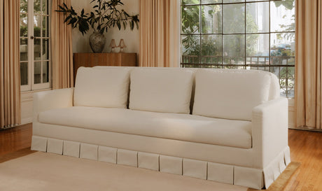 Pellicano Sofa Cream by Moe's Home at Eve Furniture