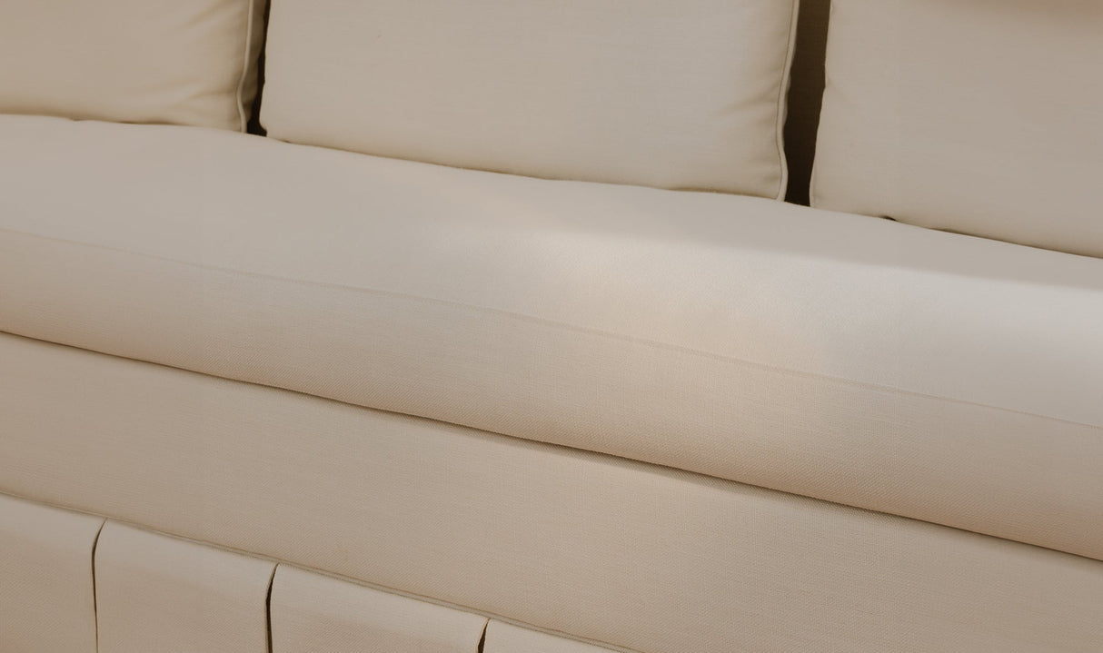 Pellicano Sofa Cream by Moe's Home at Eve Furniture