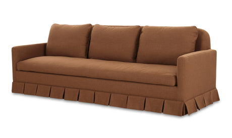 Pellicano Sofa Terracotta by Moe's Home at Eve Furniture