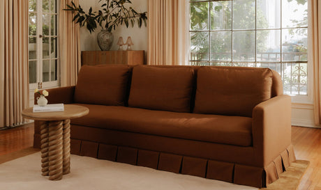 Pellicano Sofa Terracotta by Moe's Home at Eve Furniture