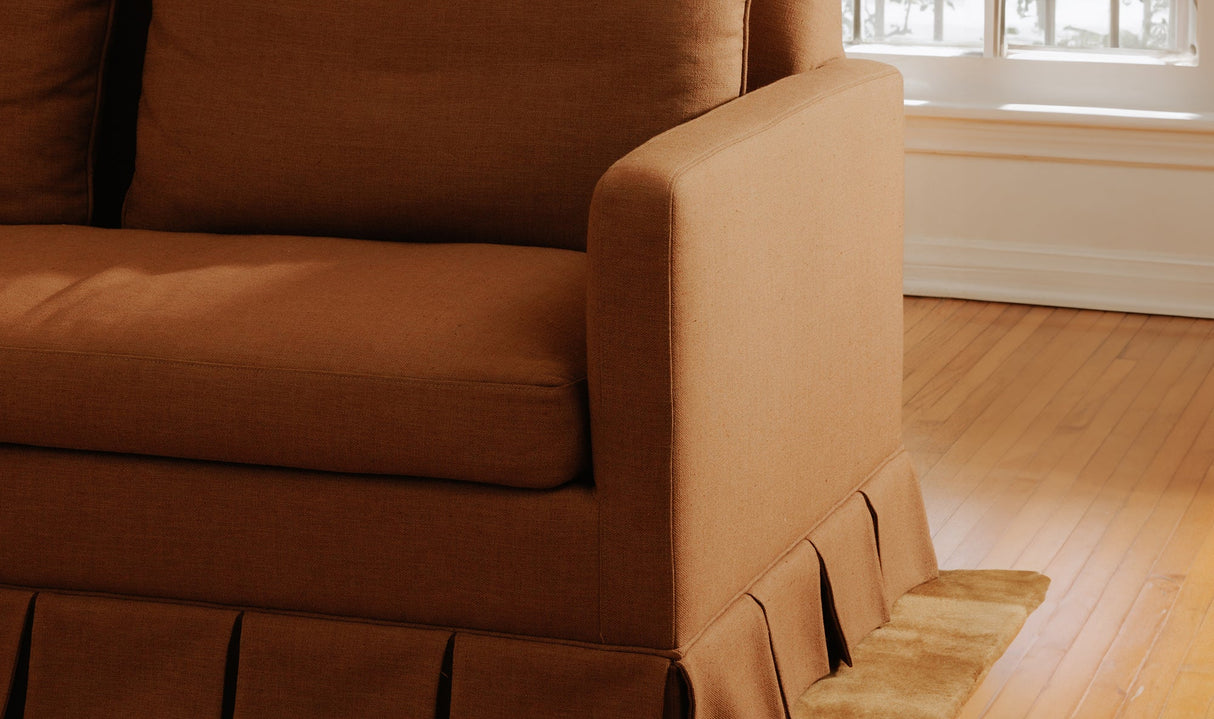 Pellicano Sofa Terracotta by Moe's Home at Eve Furniture