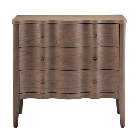 Pembroke Brown Three-Drawer Chest by Crestview at Eve Furniture