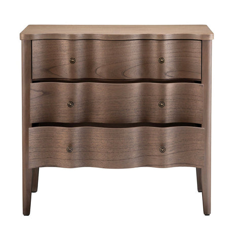 Pembroke Brown Three-Drawer Chest by Crestview at Eve Furniture