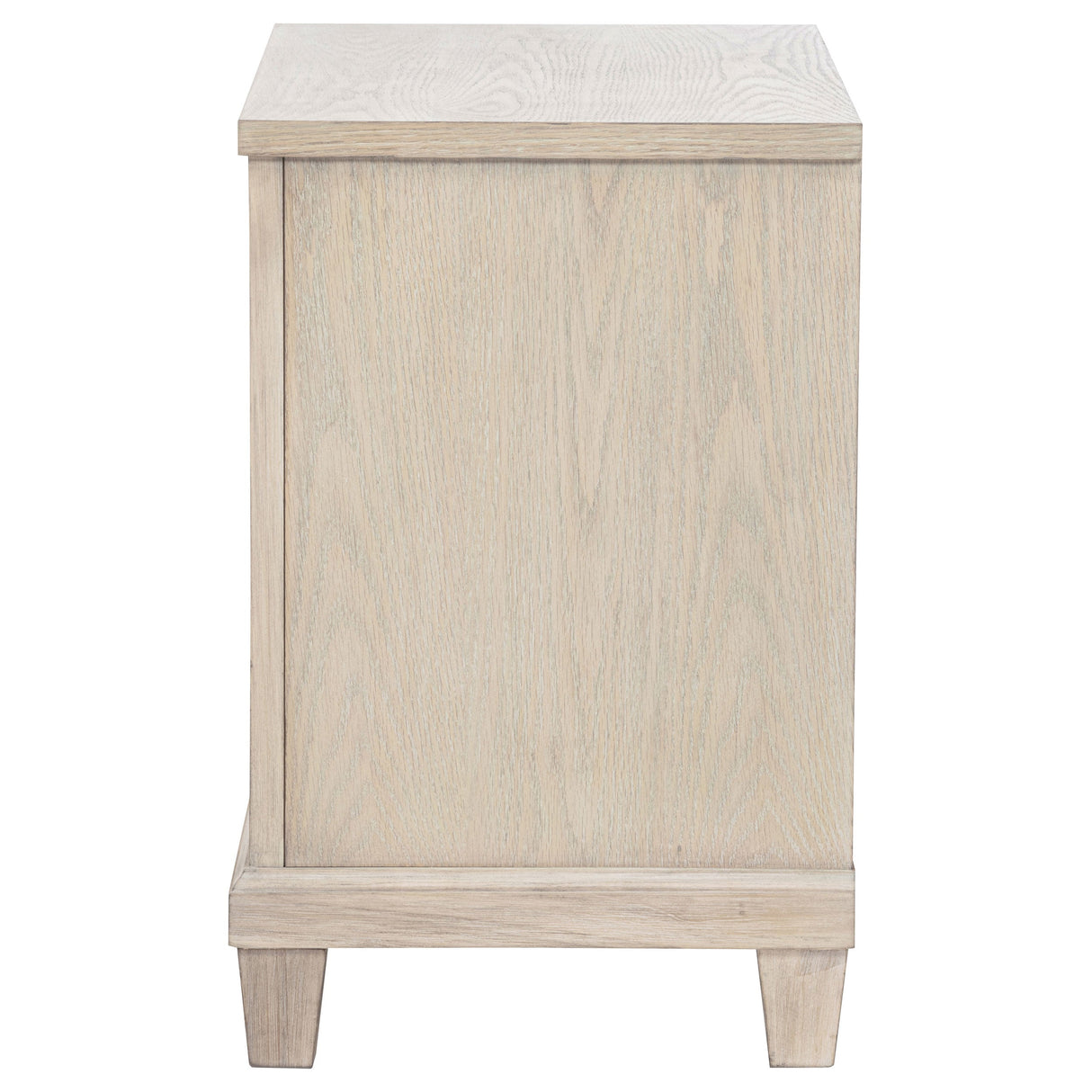 Pembroke Washed Oak 2-drawer Nightstand Bedside Table by Coaster at Eve Furniture