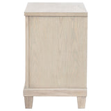 Pembroke Washed Oak 2-drawer Nightstand Bedside Table by Coaster at Eve Furniture