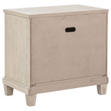 Pembroke Washed Oak 2-drawer Nightstand Bedside Table by Coaster at Eve Furniture