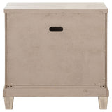 Pembroke Washed Oak 2-drawer Nightstand Bedside Table by Coaster at Eve Furniture