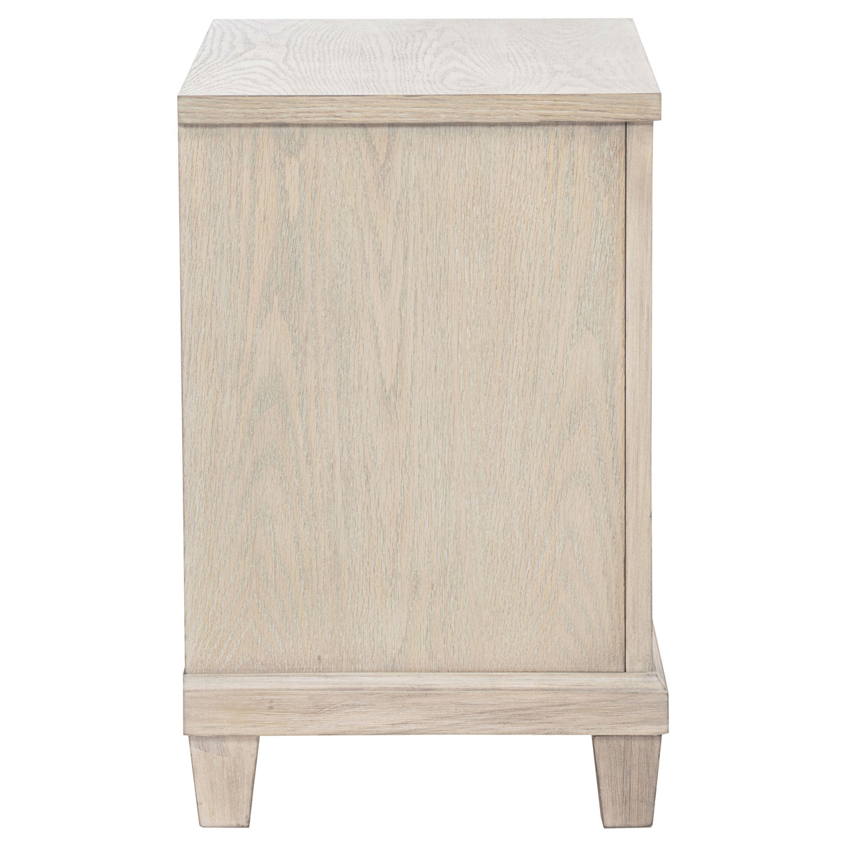 Pembroke Washed Oak 2-drawer Nightstand Bedside Table by Coaster at Eve Furniture