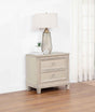 Pembroke Washed Oak 2-drawer Nightstand Bedside Table by Coaster at Eve Furniture