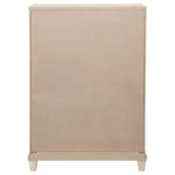 Pembroke Washed Oak 5-drawer Chest of Drawers by Coaster at Eve Furniture