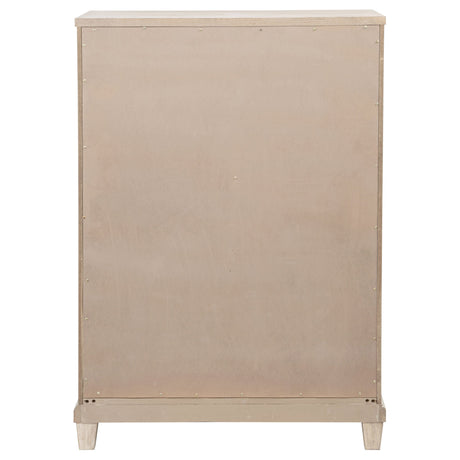 Pembroke Washed Oak 5-drawer Chest of Drawers by Coaster at Eve Furniture