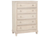 Pembroke Washed Oak 5-drawer Chest of Drawers by Coaster at Eve Furniture