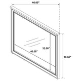 Pembroke Washed Oak 5-piece Eastern King Bedroom Set by Coaster at Eve Furniture