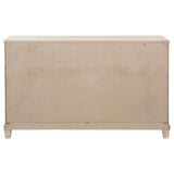 Pembroke Washed Oak 6-drawer Bedroom Dresser Cabinet by Coaster at Eve Furniture