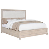 Pembroke Washed Oak 66-inch Eastern King Panel Bed by Coaster at Eve Furniture