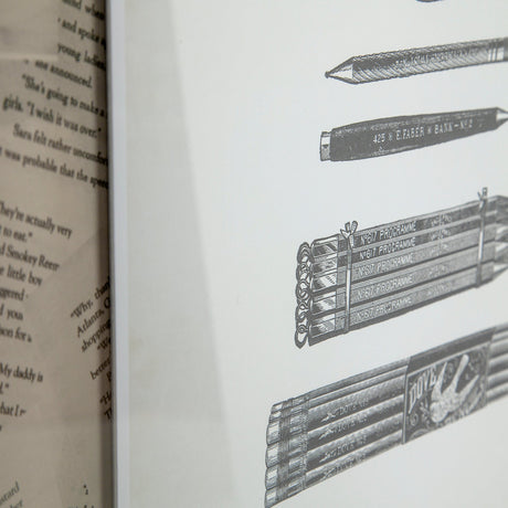 Pencils & Pen by Sam Appleman a Framed Art Print Matted under Glass by Mercana at Eve Furniture