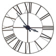 Pender Round Giant Oversized Industrial Wall Clock by Mercana at Eve Furniture