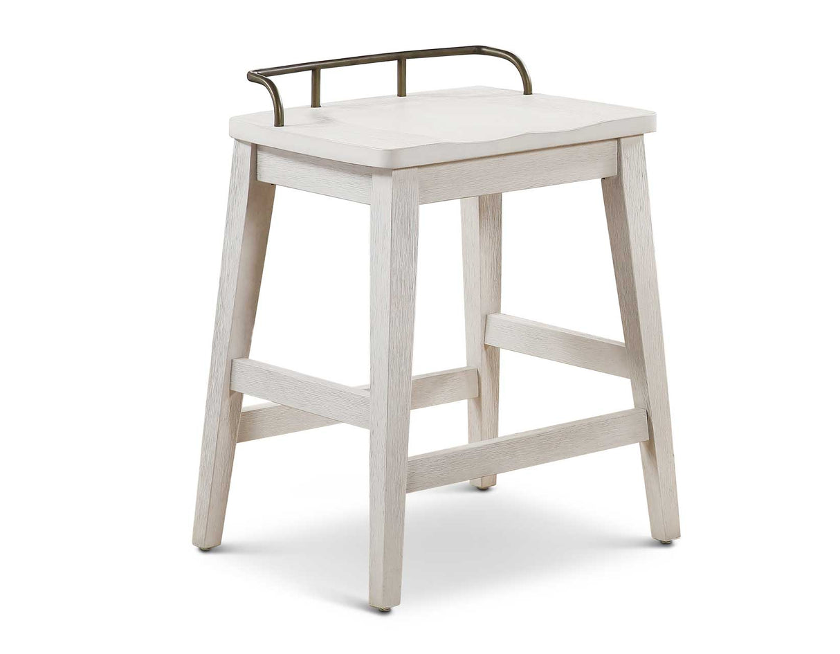 Pendleton Ivory/Honey Oak Counter Height Dining Set by Steve Silver at Eve Furniture