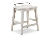 Pendleton Ivory/Honey Oak Counter Height Dining Set by Steve Silver at Eve Furniture