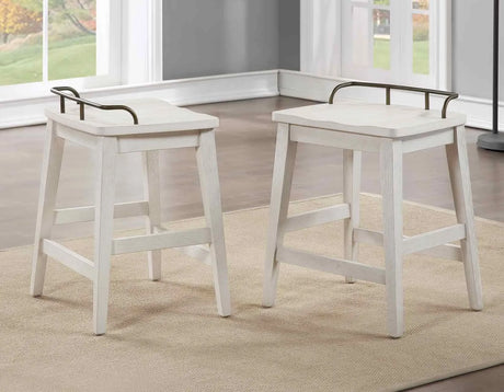 Pendleton 24″ Backless Counter Stool by Steve Silver at Eve Furniture
