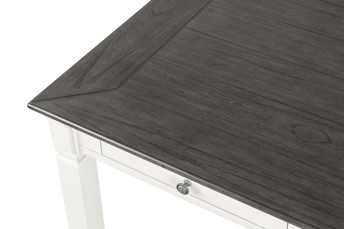 Pendola Rustic White Dining Table by Furniture of America at Eve Furniture