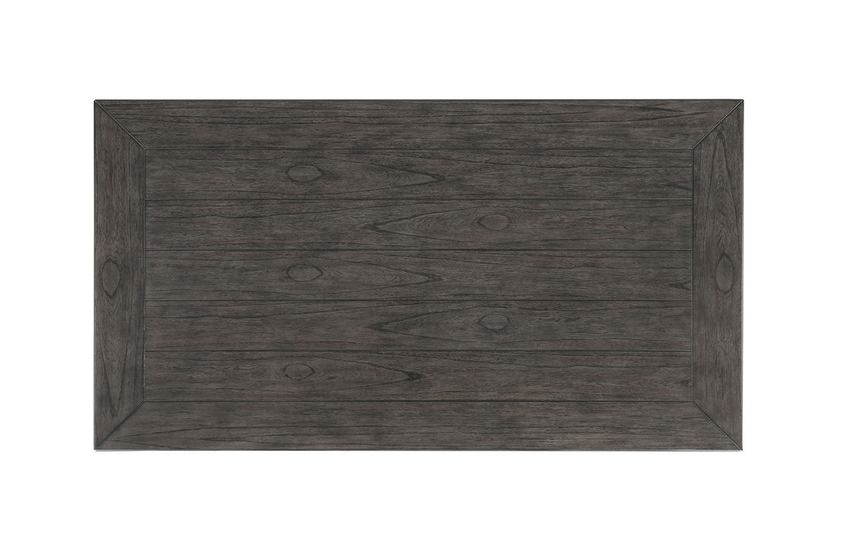 Pendola Rustic White Dining Table by Furniture of America at Eve Furniture