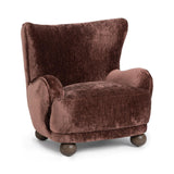 Penelope Midnight Fig Accent Chair