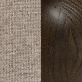 Penelope Mushroom Taupe Accent Chair by Classic Home at Eve Furniture