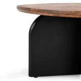 Penelope Natural Brown/Black Coffee Table by Classic Home at Eve Furniture
