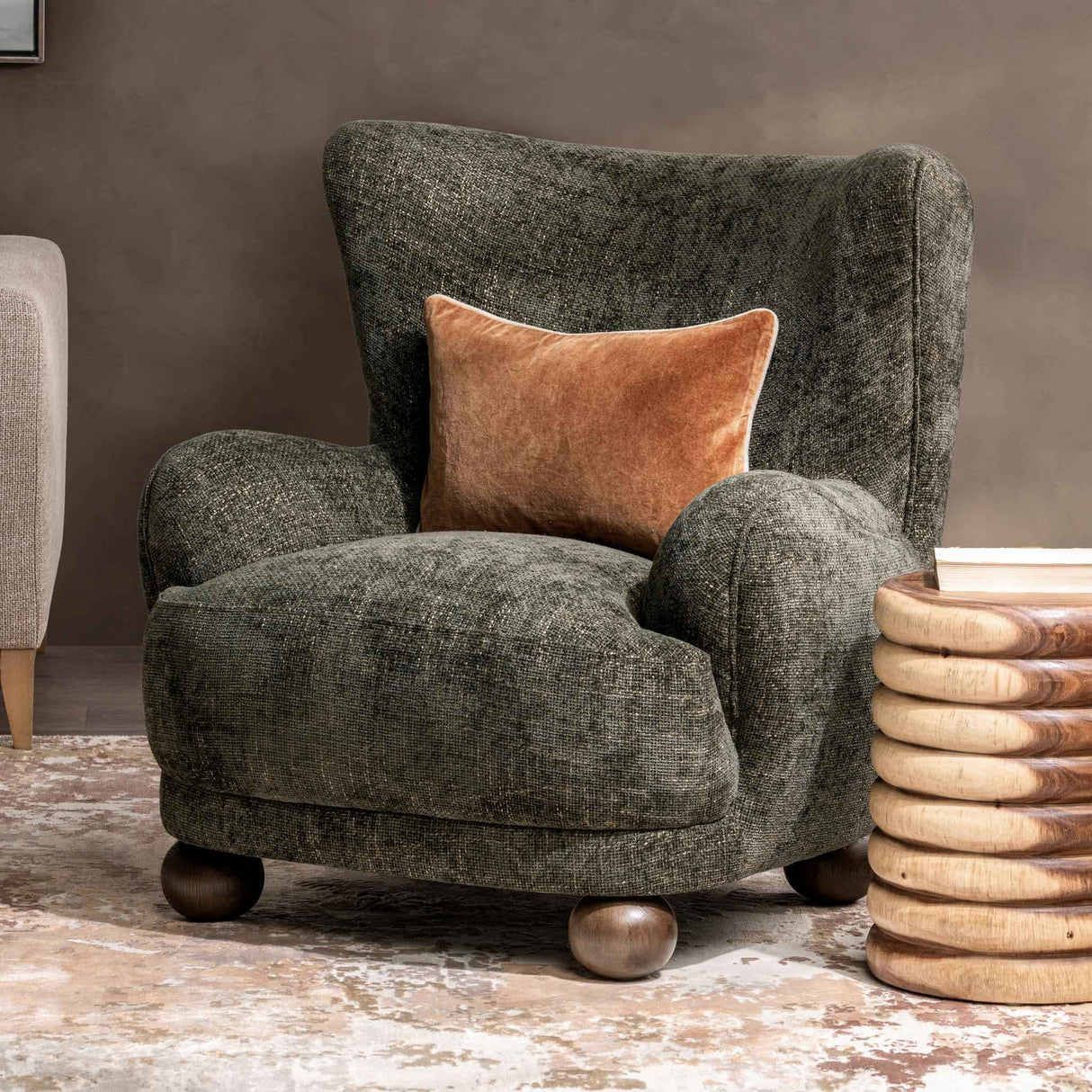 Penelope Winter Fir Accent Chair by Classic Home at Eve Furniture