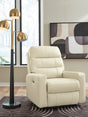 Pennacle Pier Canvas Power Recliner by Ashley at Eve Furniture