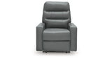 Pennacle Pier Tideon Power Recliner by Ashley at Eve Furniture