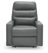 Pennacle Pier Tideon Power Recliner by Ashley at Eve Furniture