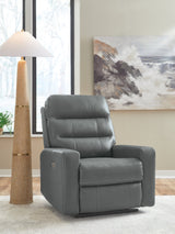 Pennacle Pier Tideon Power Recliner by Ashley at Eve Furniture