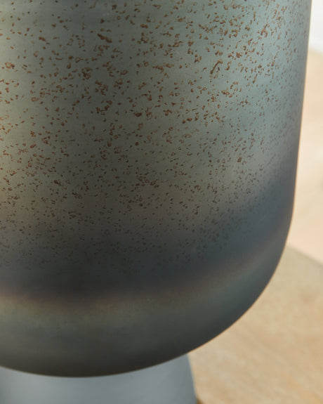 Pennmore Antique Blue Vase by Ashley at Eve Furniture