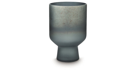 Pennmore Antique Blue Vase by Ashley at Eve Furniture