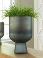 Pennmore Antique Blue Vase by Ashley at Eve Furniture