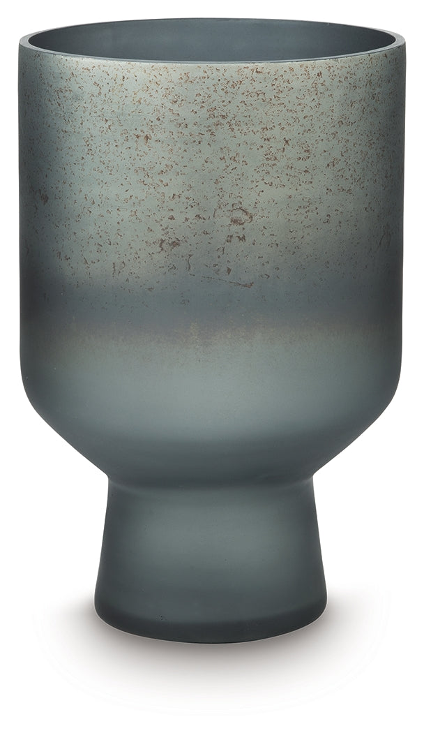 Pennmore Antique Blue Vase by ASHLEY FURNITURE at Eve Furniture