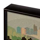 Pennsylvania Go USA (SM) by Mercana Studio a Hand Embellished Decograph Framed Art Print by Mercana at Eve Furniture