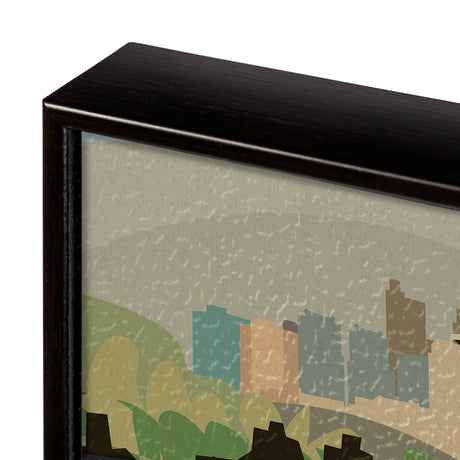 Pennsylvania Go USA (SM) by Mercana Studio a Hand Embellished Decograph Framed Art Print by Mercana at Eve Furniture