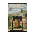 Pennsylvania Go USA (SM) by Mercana Studio a Hand Embellished Decograph Framed Art Print by Mercana at Eve Furniture