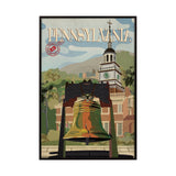 Pennsylvania Go USA (SM) by Mercana Studio a Hand Embellished Decograph Framed Art Print by Mercana at Eve Furniture